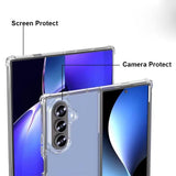 Shockproof Protective Clear Back Cover Case for Google Pixel 10 Pro Fold