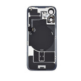 Rear Cover Glass with Camera Lens Glass and Wireless NFC Charging with Flash Flex Cable for iPhone 16 High Quality