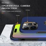 Magnetic Ring Holder Shockproof Cover Case for iPhone 15 Pro Max