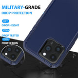 Shockproof Armor Hard Plastic Case with Belt Clip for iPhone 15 Plus Pro Max