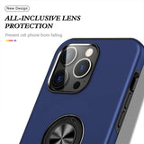 Magnetic Ring Holder Shockproof Cover Case for iPhone 15 Pro Max