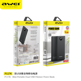 Awei P117K PD 22.5W 10000mAh Power Bank