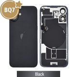 Rear Cover Glass with Camera Lens Glass and Wireless NFC Charging with Flash Flex Cable for iPhone 16 High Quality