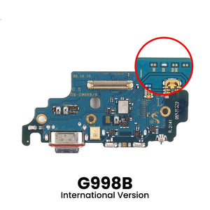 Charging Port Board For Samsung Galaxy S21 Ultra G998