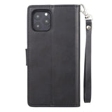 Goospery PU Leather Card-Slot Detachable Diary Case for iPhone 11 Pro Max