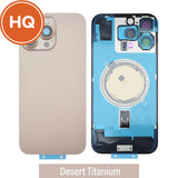 Rear Cover Glass with Camera Lens & MagSafe Magnet for iPhone 16 Pro Max High Quality