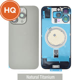 Rear Cover Glass with Camera Lens & MagSafe Magnet for iPhone 16 Pro Max High Quality