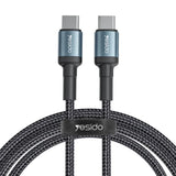 Yesido Fast Charging Data Cable 1.2M 2M 18W 60W 2.1A 2.4A 3A