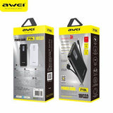 Awei Multiple Output P11K 10000mAh Mobile Power Bank With Cable