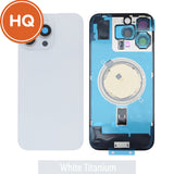 Rear Cover Glass with Camera Lens & MagSafe Magnet for iPhone 16 Pro Max High Quality