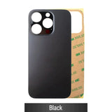 Back Glass Cover with Adhesive and Big Camera Hole for iPhone 14 Pro Max - High Quality