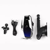 hoco S14 15W Wireless Fast Charge Automatic Induction Car Holder