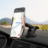 hoco S14 15W Wireless Fast Charge Automatic Induction Car Holder