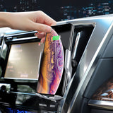hoco S14 15W Wireless Fast Charge Automatic Induction Car Holder