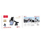 hoco S14 15W Wireless Fast Charge Automatic Induction Car Holder
