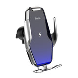 hoco S14 15W Wireless Fast Charge Automatic Induction Car Holder