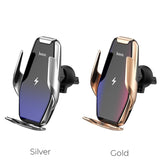 hoco S14 15W Wireless Fast Charge Automatic Induction Car Holder