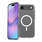 High Quality Acrylic + TPU Hybrid Transparent Case Cover With Magnetic Ring for iPhone 17 Pro Max Air