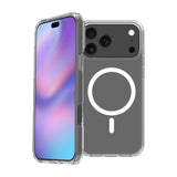 High Quality Acrylic + TPU Hybrid Transparent Case Cover With Magnetic Ring for iPhone 17 Pro Max Air