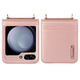 Hanman PU Flip Leather Wallet Cover Case for Samsung Galaxy Z Flip7 F766