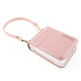 Hanman PU Flip Leather Wallet Cover Case for Samsung Galaxy Z Flip7 F766