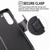 Hanman PU Flip Leather Wallet Cover Case for Samsung Galaxy Z Fold7 F966