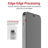 Privacy 2.5D Tempered Glass Screen Protector for iPhone 17 16 Pro Max