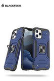 Blacktech Robot Magnet Case with 360° Rotating Ring for iPhone 13 Pro / Max