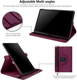 360 Rotate Flip Leather Case Cover for Samsung Tab S9 FE+ 12.4" X610/X616