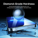 2.5D Full Coverage Silk Printing HD+ Clarity Glass Screen Protector for iPhone 17 16 Pro Max Air