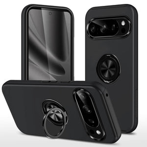 Magnetic Ring Holder Shockproof Case Cover for Google Pixel 10 / 10 Pro