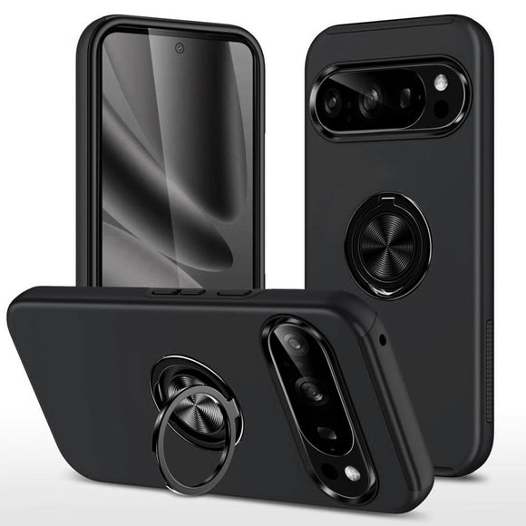 Magnetic Ring Holder Shockproof Case Cover for Google Pixel 10 / 10 Pro