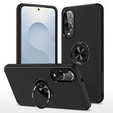 Magnetic Ring Holder Shockproof Cover Case for Samsung Galaxy S25 Edge