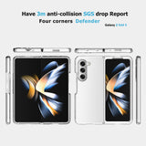 UTIA Ultimate Shockproof Case Cover for Samsung Galaxy Z Fold4 F936 Transparent
