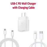 Fast USB-C PD Wall Charger Travel Adapter 3.0A With Cable For Samsung Apple and other Mobile Phones