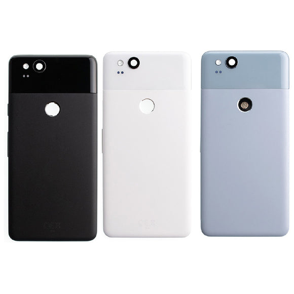 Back Battery Cover with Camera Lens and Adhesive for Google Pixel 2