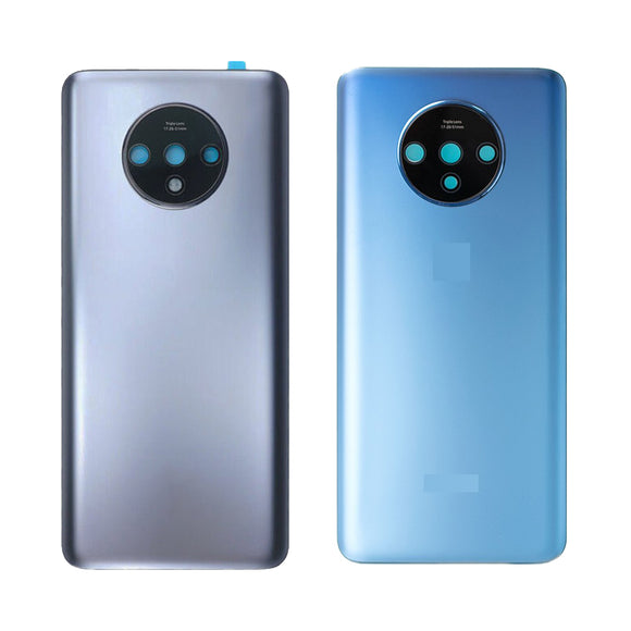 Back Battery Glass Cover with Camera Lens and Adhesive for OnePlus 7T