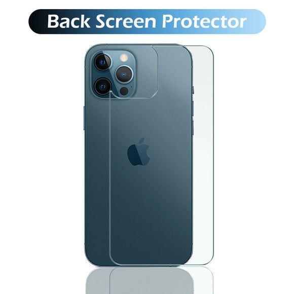Back Tempered Glass Protector for iPhone 12 / 12 Pro / 12 Pro Max / 12 Mini