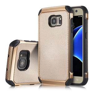 Shockproof Patterned Rugged Back Case Cover For Samsung S7/S7 Edge