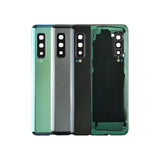 Back Battery Glass + Camera Lens and Adhesive for Samsung Galaxy Fold F900