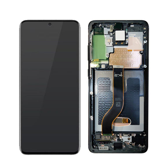 LCD and Touch Assembly With Frame for Samsung Galaxy S20+ G985 / G986 OEM New