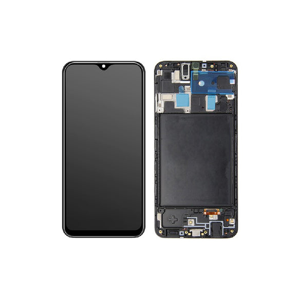 LCD and Touch Assembly with frame for Samsung Galaxy A20 2019 A205 OEM New