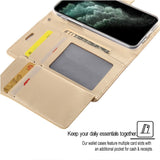 Mercury Goospery Rich Diary Wallet Case with Card Slots for Samsung Galaxy S8+