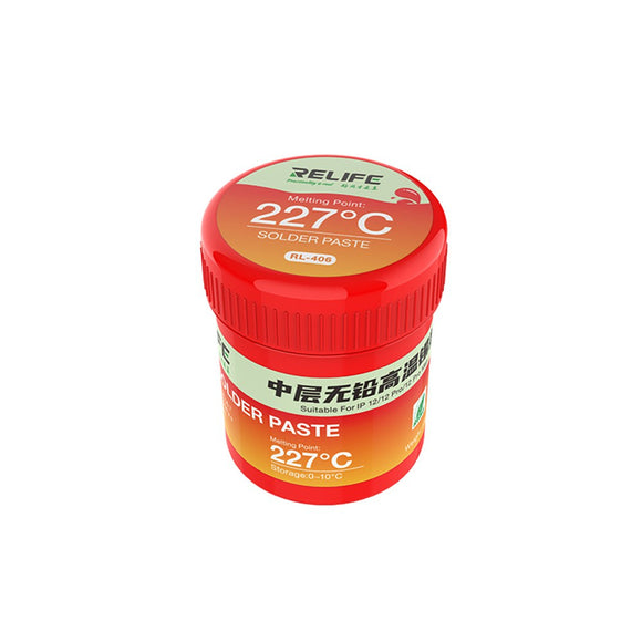 RELIFE RL-406 227℃ High Temperature Solder Paste