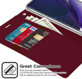 Goospery Sonata Wallet Case with Card Slots for Samsung Galaxy Note 20