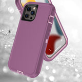 Shockproof Robot Armor Hard Plastic Case with Belt Clip for iPhone 13 Pro Max and Mini