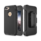 Shockproof Robot Armor Hard Plastic Case with Belt Clip for iPhone 6 Plus/6S Plus/7 Plus/8 Plus