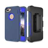 Shockproof Robot Armor Hard Plastic Case with Belt Clip for iPhone 6 Plus/6S Plus/7 Plus/8 Plus