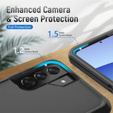 Shockproof Robot Armor Hard Plastic Case with Belt Clip for Samsung S22+