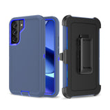 Shockproof Robot Armor Hard Plastic Case with Belt Clip for Samsung S22+